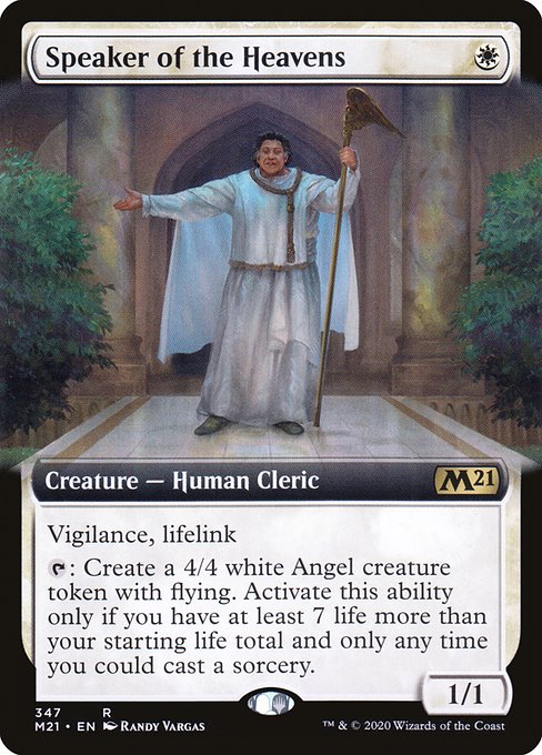 M21: Speaker of the Heavens (Extended Art) (Foil)