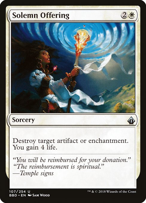 BBD: Solemn Offering (Foil)