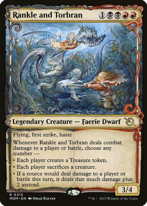 MOM: Rankle and Torbran (Showcase) (Foil)