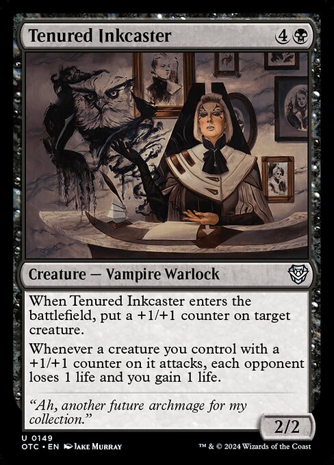 OTC: Tenured Inkcaster