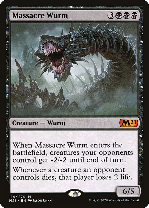M21: Massacre Wurm (Foil)