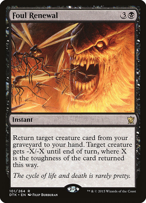 DTK: Foul Renewal (Foil)