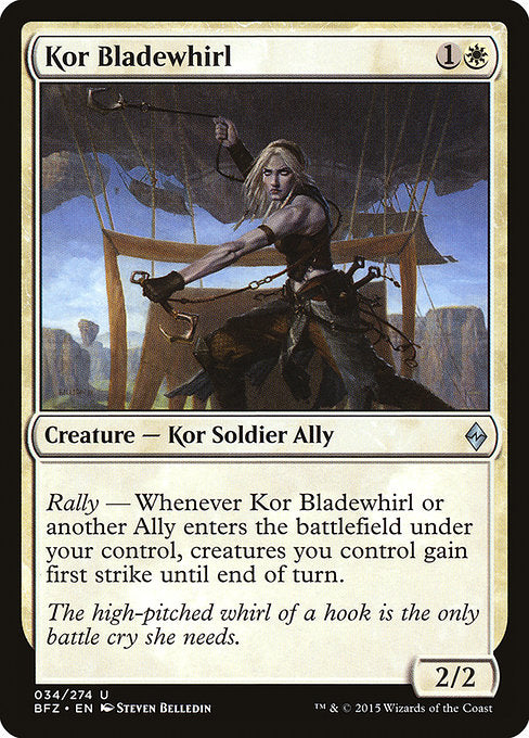 BFZ: Kor Bladewhirl (Foil)