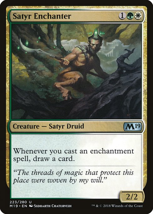 M19: Satyr Enchanter (Foil)
