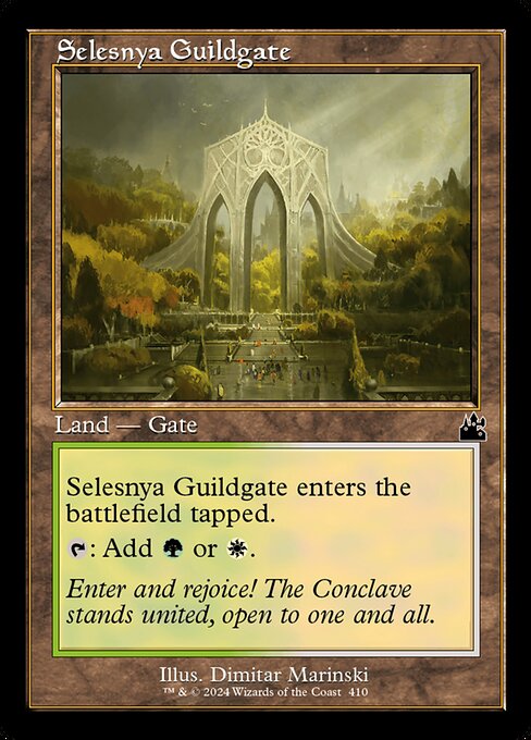 RVR: Selesnya Guildgate (Retro Frame) (Foil)