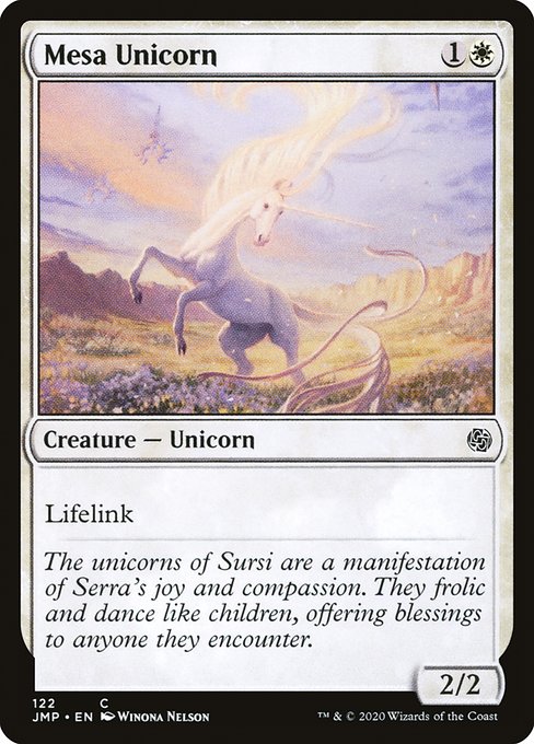 JMP: Mesa Unicorn