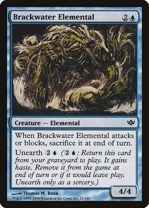 CON: Brackwater Elemental (Foil)