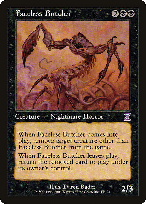 TSB: Faceless Butcher (Foil)