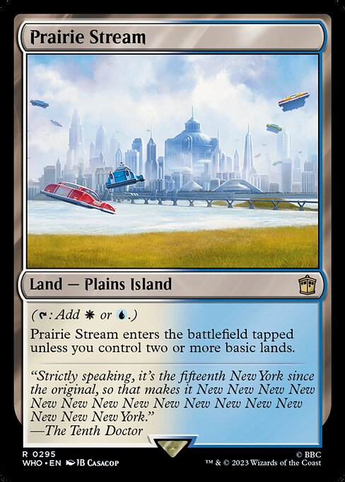 WHO: Prairie Stream (Foil)