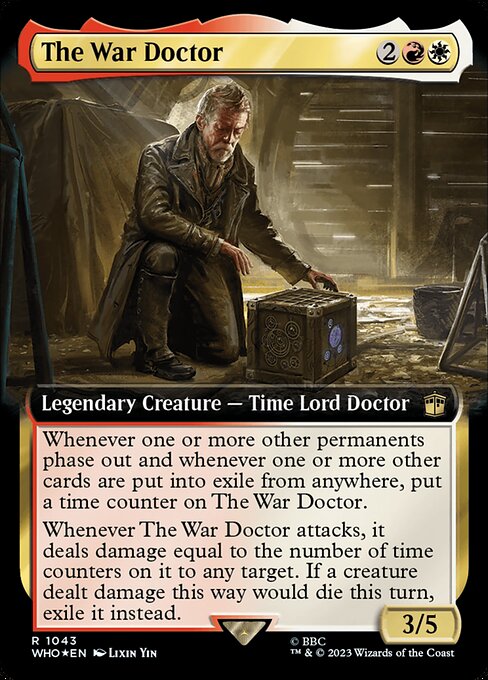 WHO: The War Doctor (Extended Art) (Surge Foil)