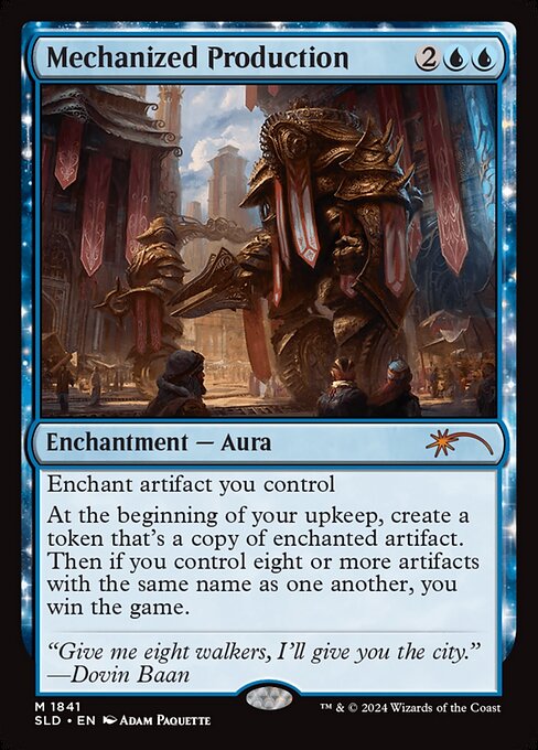 SLD: Mechanized Production