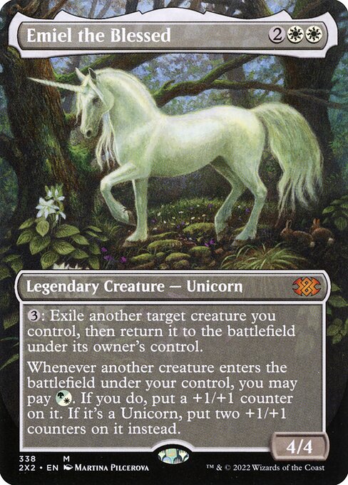 2X2: Emiel the Blessed (Borderless) (Foil)