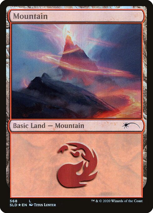 SLD: Mountain (568) (Foil)