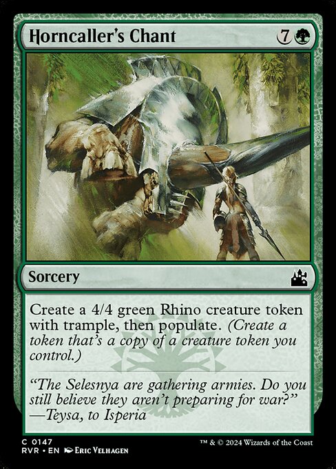 RVR: Horncaller's Chant (Foil)