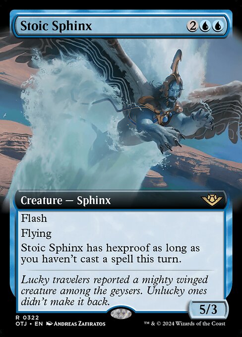 OTJ: Stoic Sphinx (Extended Art)