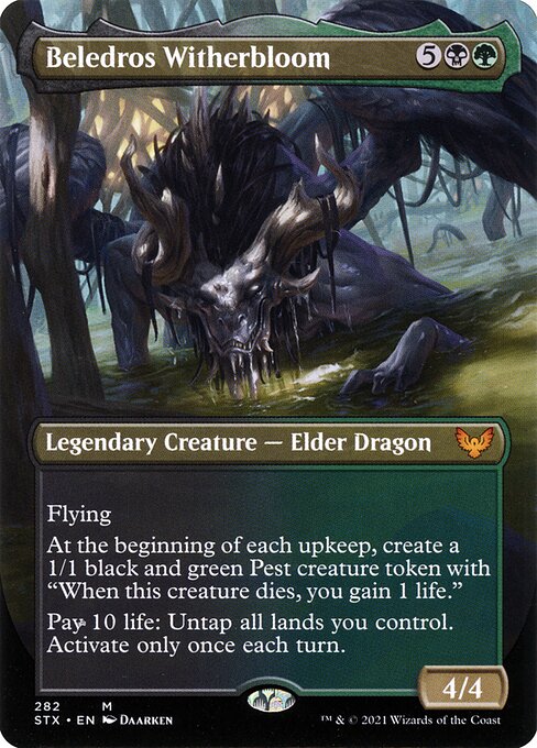 STX: Beledros Witherbloom (Borderless) (Foil)