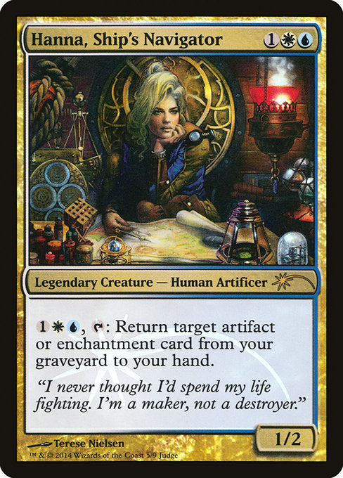 J14: Hanna, Ship's Navigator (Foil)