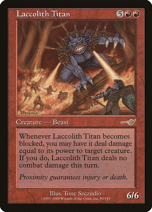 NEM: Laccolith Titan