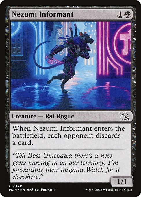 MOM: Nezumi Informant (Foil)