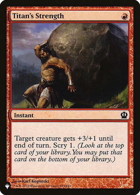 PLST: Titan's Strength