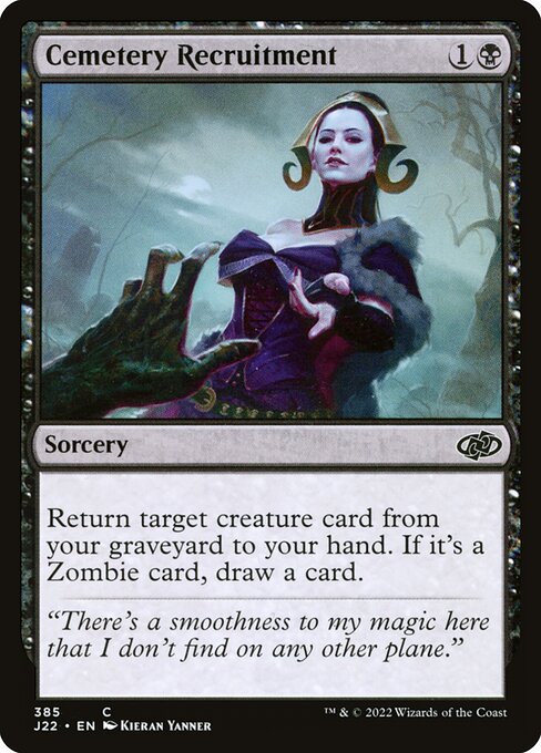 J22: Cemetery Recruitment