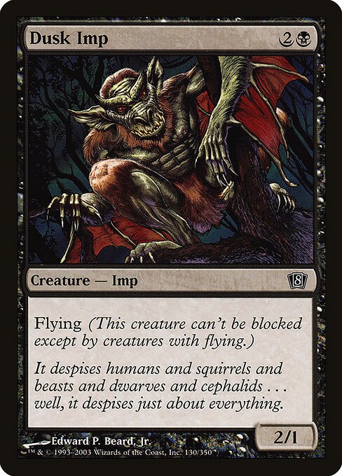 8ED: Dusk Imp (Foil)