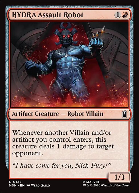 MSH: HYDRA Assault Robot (Foil)