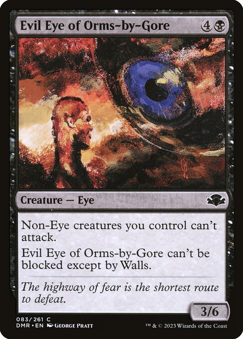 DMR: Evil Eye of Orms-by-Gore (Foil)