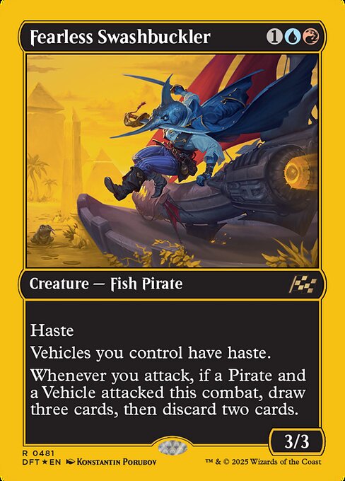 DFT: Fearless Swashbuckler (First-Place Foil)
