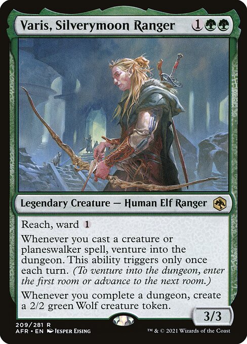 AFR: Varis, Silverymoon Ranger (Foil)