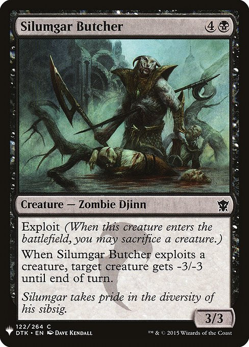 PLST: Silumgar Butcher