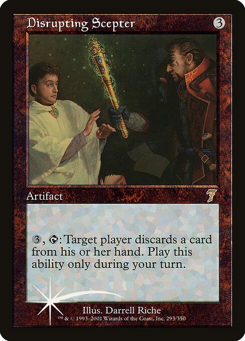 7ED: Disrupting Scepter (Foil)