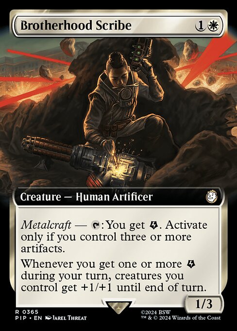 PIP: Brotherhood Scribe (Extended Art) (Foil)