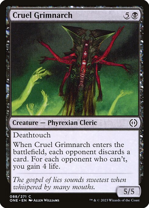 ONE: Cruel Grimnarch (Foil)