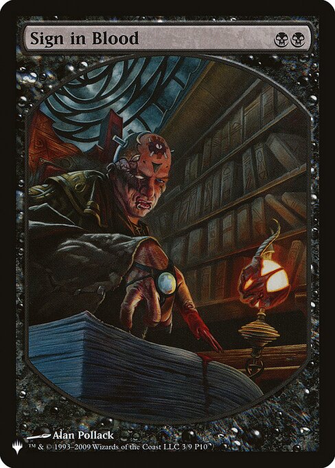 PLST: Sign in Blood (P10)