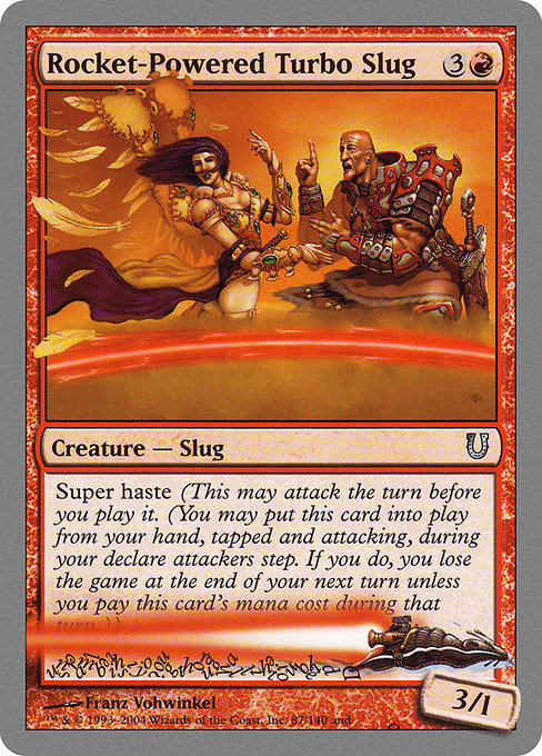 UNH: Rocket-Powered Turbo Slug (Foil)