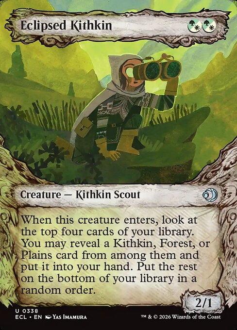 ECL: Eclipsed Kithkin (Showcase) (Foil)