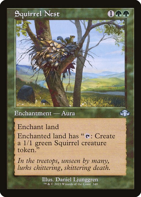 DMR: Squirrel Nest (Retro Frame) (Foil)