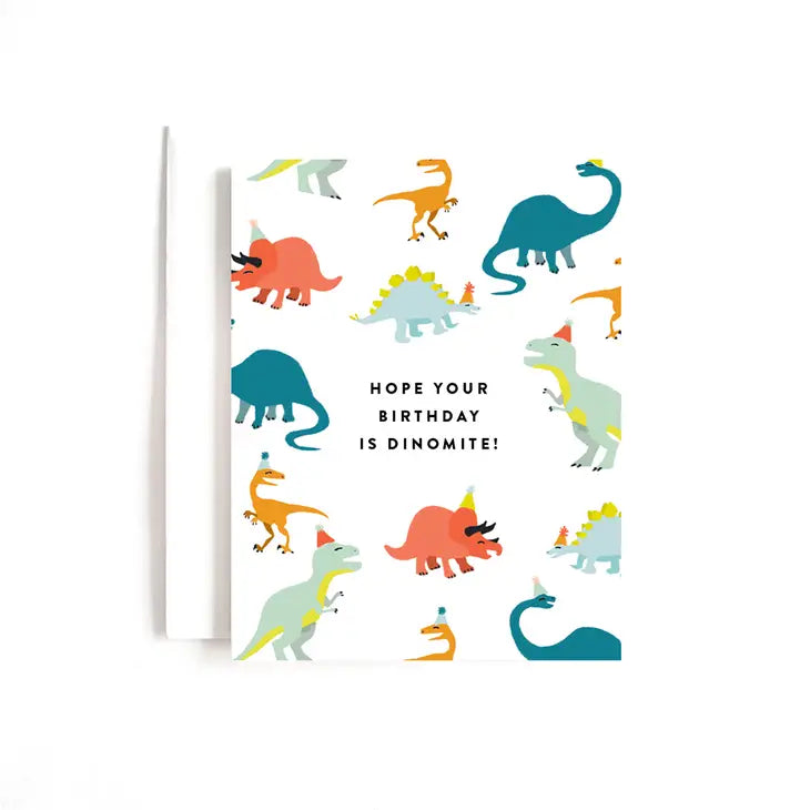 Dinomite Birthday Card