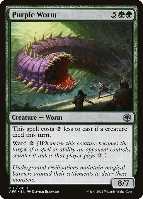 AFR: Purple Worm (Foil)