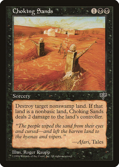 MIR: Choking Sands