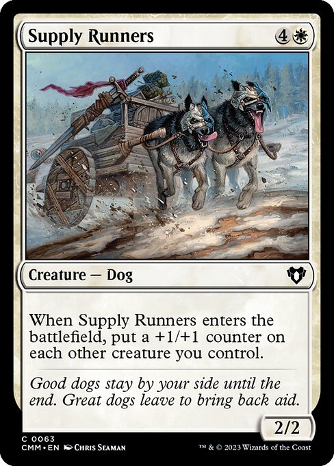 CMM: Supply Runners