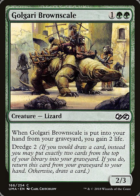UMA: Golgari Brownscale (Foil)