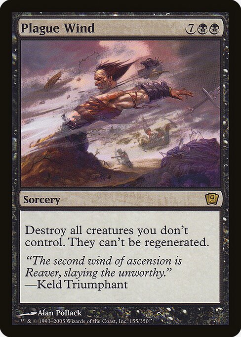 9ED: Plague Wind (Foil)