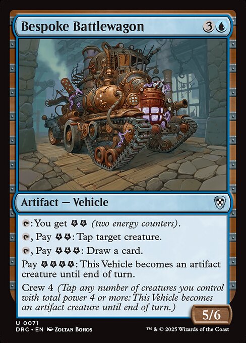 DRC: Bespoke Battlewagon