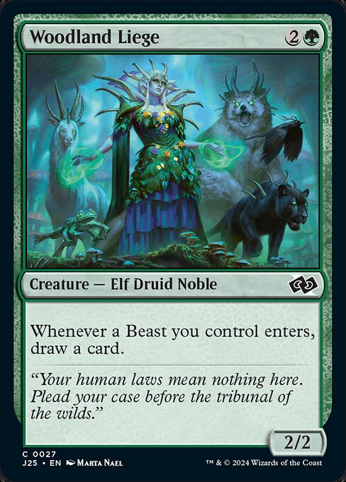 J25: Woodland Liege (Foil)