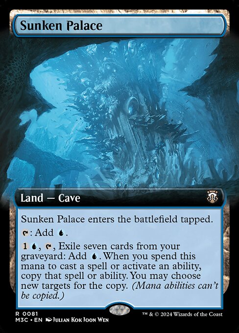 M3C: Sunken Palace (Extended Art) (Foil)