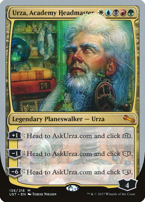 UST: Urza, Academy Headmaster