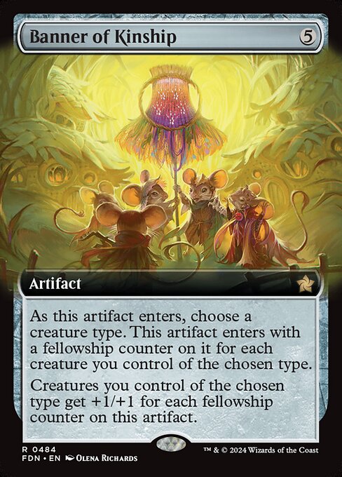 FDN: Banner of Kinship (Extended Art) (Foil)