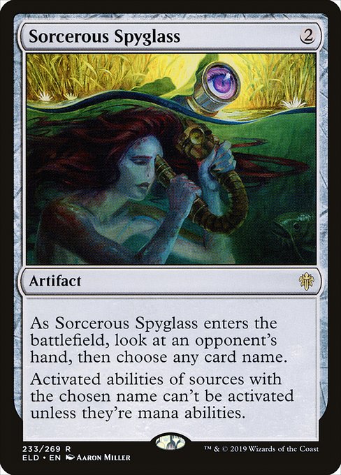 ELD: Sorcerous Spyglass (Foil)